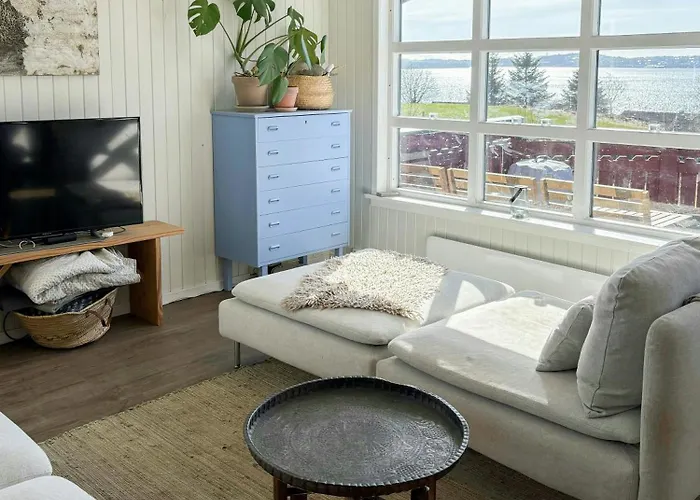 בית נופש Romantic Country With Fjord Views On Amoy *